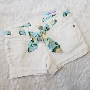 Justice White Shorts